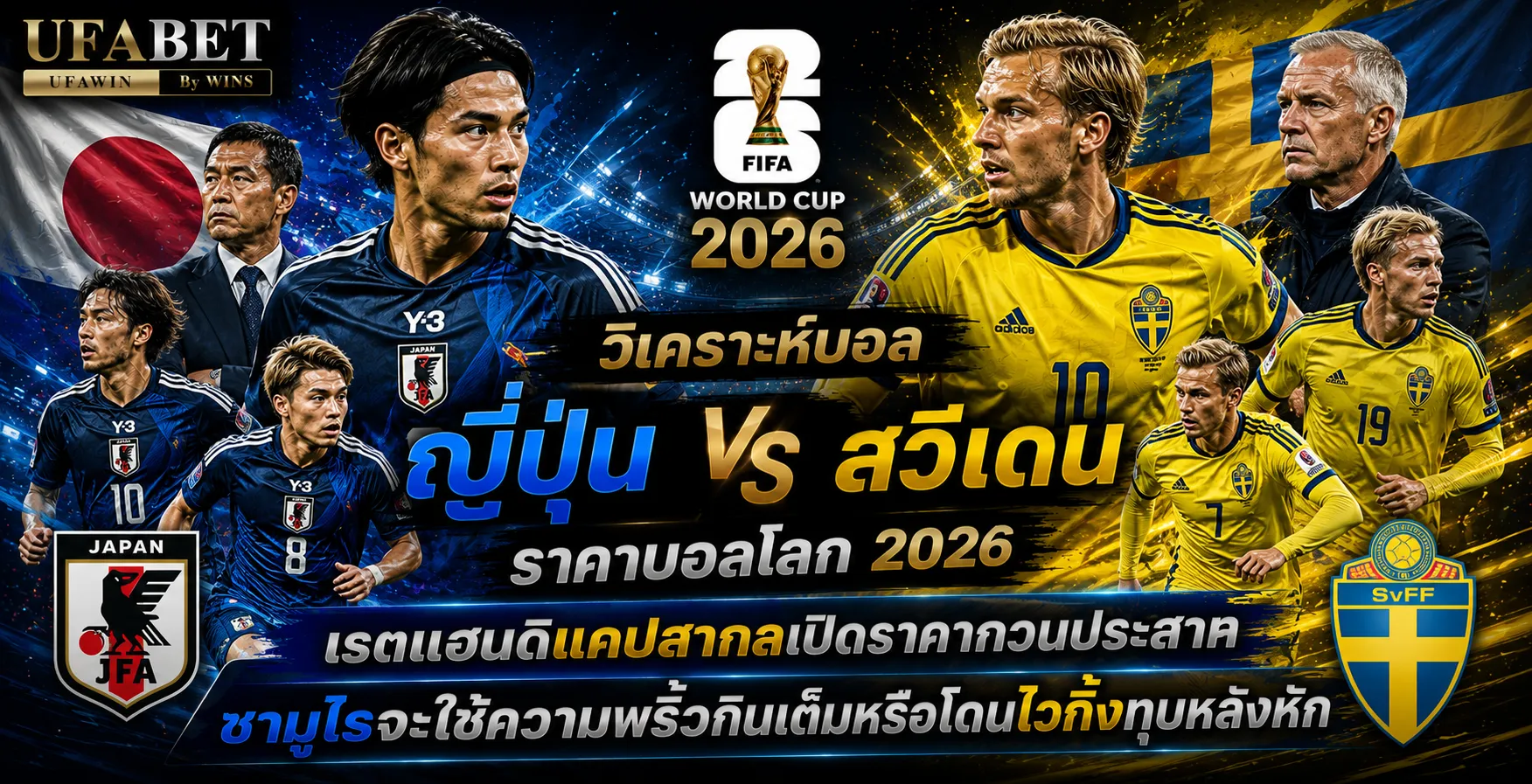 ญี่ปุ่น vs สวีเดน