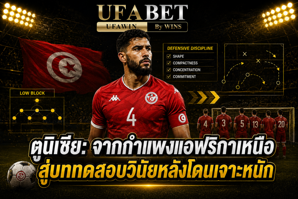 ตูนิเซีย จากกำแพงแอฟริกาเหนือ สู่บททดสอบวินัยหลังโดนเจาะหนัก