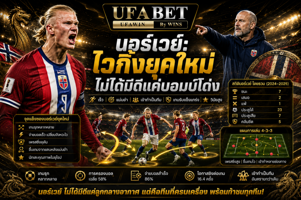 นอร์เวย์ ไวกิ้งยุคใหม่ไม่ได้มีดีแค่บอมบ์โด่ง