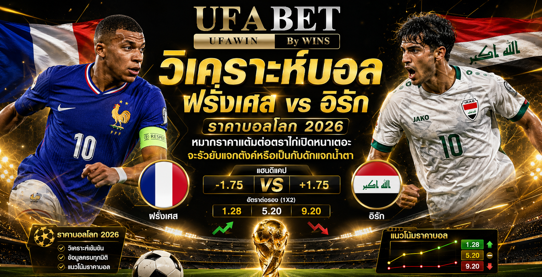 ฝรั่งเศส vs อิรัก