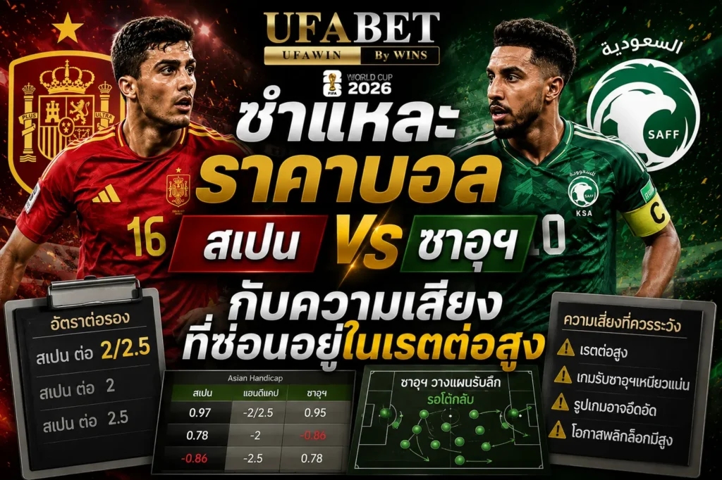 สเปน vs ซาอุฯ