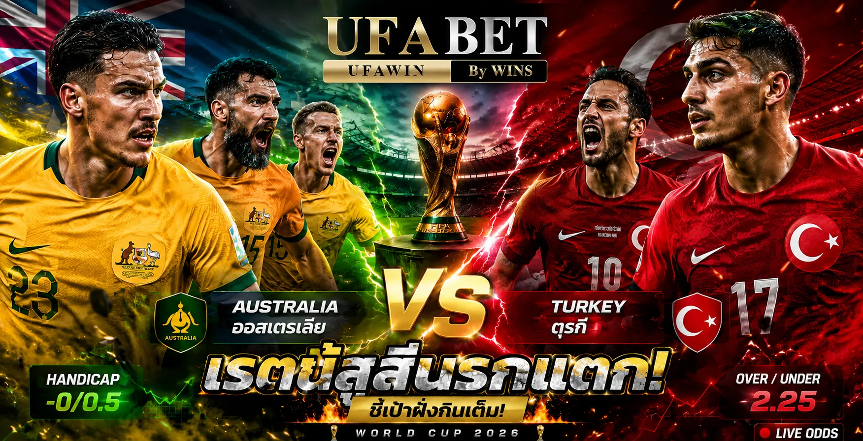 ออสเตรเลีย vs ตุรกี