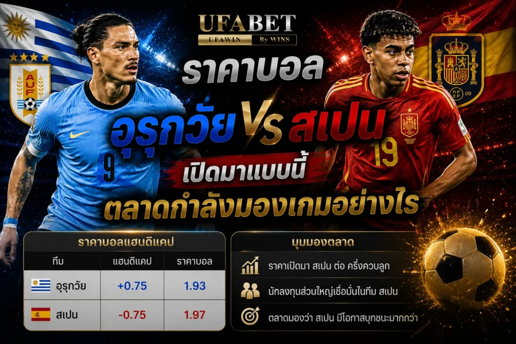 อุรุกวัย vs สเปน