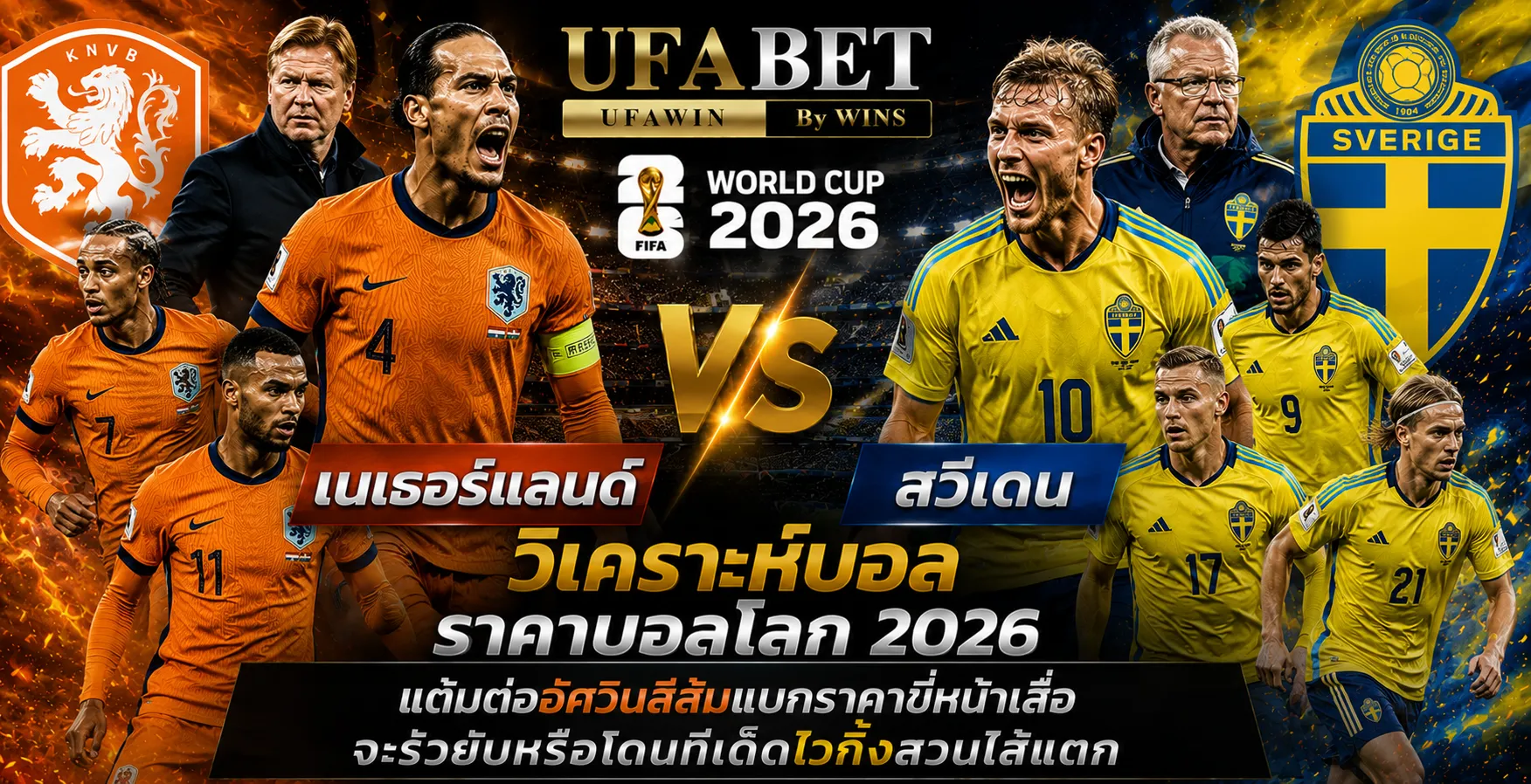 เนเธอร์แลนด์ vs สวีเดน