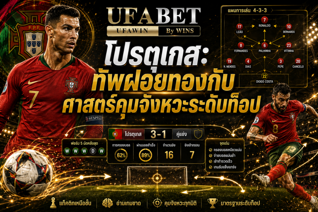 โปรตุเกส ทัพฝอยทองกับศาสตร์คุมจังหวะระดับท็อป